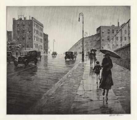 Martin Lewis, ‘Rainy Day, Queens.’, 1931