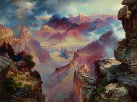 Thomas Moran, ‘Grand Canyon of Arizona at Sunset’, 1909