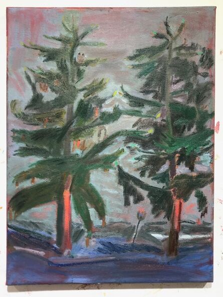 Lisa Sanditz, ‘Landscape Color Study, Tree Flirts (Evergreen’, 2022