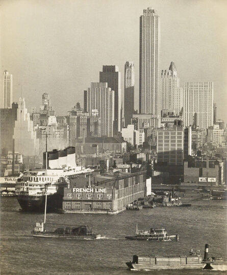 Berenice Abbott, ‘Manhattan Skyline II’, 1937