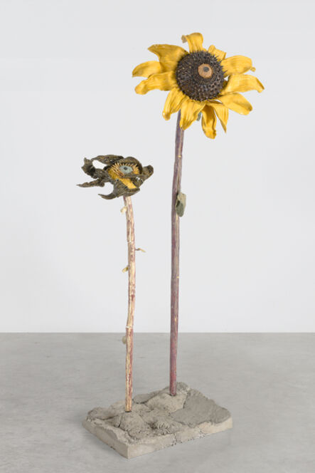 Rebecca Manson, ‘Sunflowers in a Summer Storm’, 2020