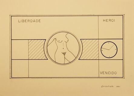Almandrade, ‘Untitled - Visual Poem’, 1980