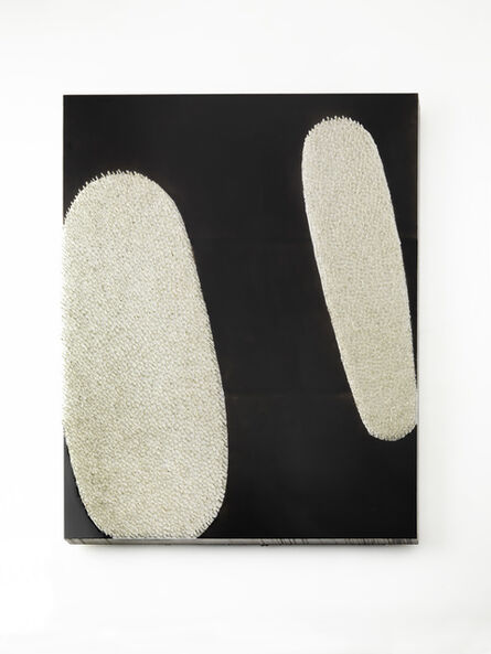 Willi Siber, ‘Wall Object, Black with White’, 2018