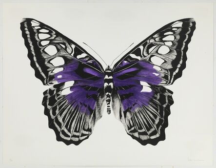 Rose Corcoran, ‘Butterfly Purple Silkscreen’