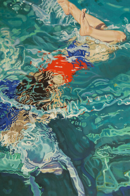 Claudia Waters, ‘Two-Figure Dive’, 2014