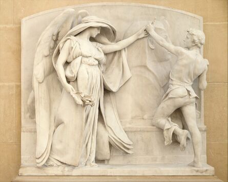 Daniel Chester French, ‘The Angel of Death and the Sculptor from the Milmore Memorial’, 1921–1926