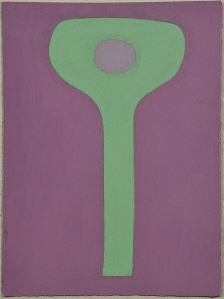 Julian Martin, ‘Untitled (Green Object on Mauve)’, 2011