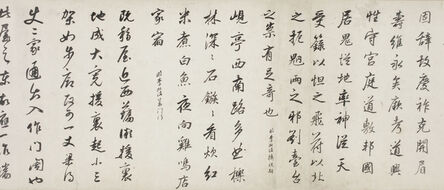 Dong Qichang, ‘Calligraphy after ancient masters’, China, Ming dynasty (1368–1644), ca. 1595 and 1600
