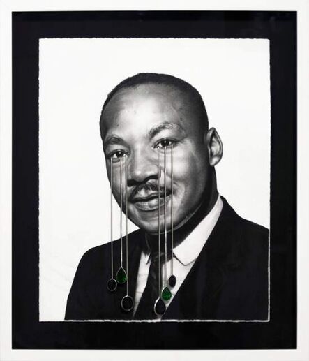 Todd Pavlisko, ‘Untitled, Portrait of Martin Luther King Jr.’, 2020