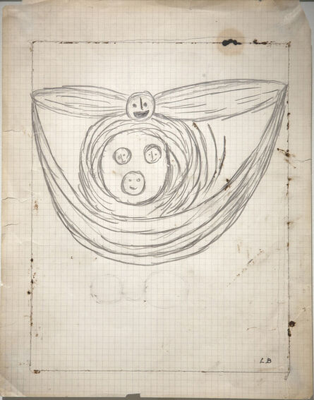 Louise Bourgeois, ‘Winged Head’, 1948