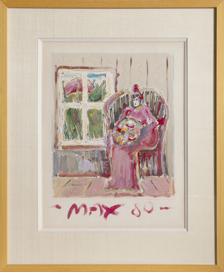 Peter Max, ‘Woman Seated’, 1980