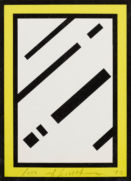 Roy Lichtenstein, ‘Mirror’, 1990