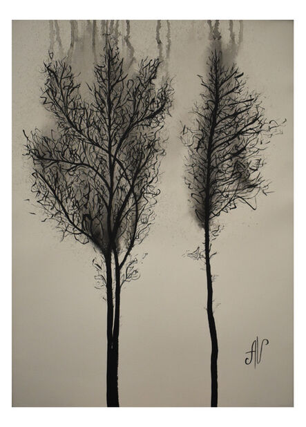 Alena Vavilina, ‘Foggy Forest’