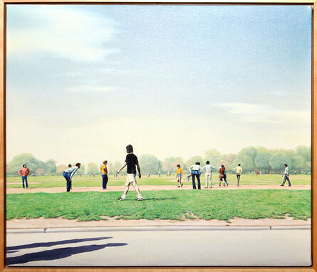 Hilo Chen, ‘Soccer Players in Central Park’, 1973