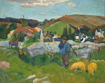 Paul Gauguin, ‘The Swineherd’, 1888