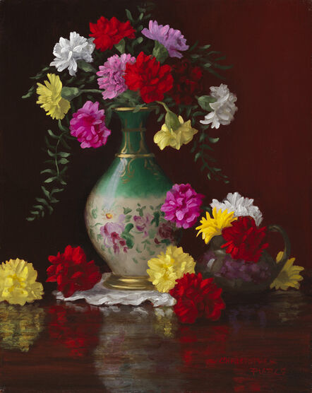 Christopher Pierce, ‘Victorian Vase with Carnations’, 2021