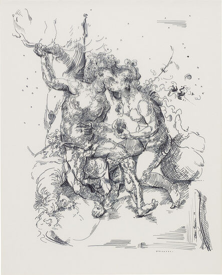 Glenn Brown, ‘Drawing 30 (after Gossaert)’, 2014