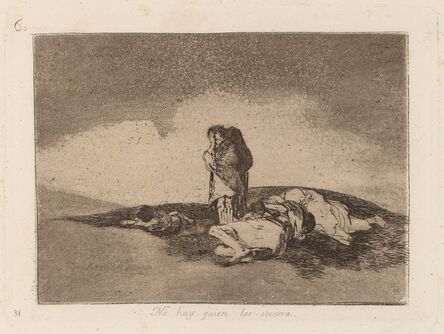 Francisco de Goya, ‘No Hay Quien Los Socorra (Nobody Can Help Them)’, ca. 1812
