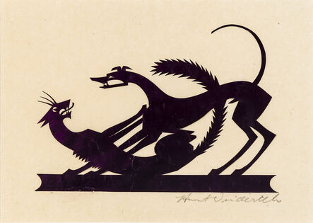 Wilhelm Hunt Diederich, ‘Cat and Dog’, 1920s-1930s