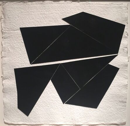 Kenneth L. Greenleaf, ‘Black Collage 8’, 2014