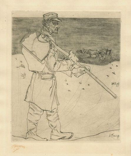Jan Toorop, ‘The Shell Fisherman (De Schelpenvisser)’, 1902