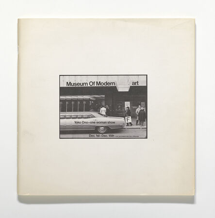 Yoko Ono, ‘Museum of Modern [F]art’, 1971