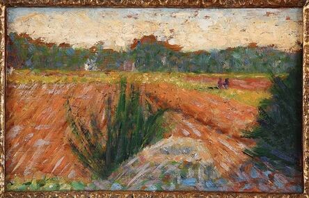 Georges Seurat, ‘Champs à Barbizon (Field in Barbizon)’, ca. 1882