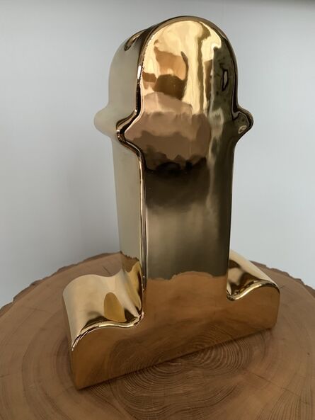 Ettore Sottsass, ‘Shiva Vase Gold (Limited Edition)’, 2014