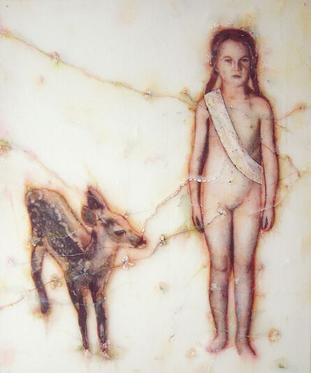 Sibylle Peretti, ‘Girl with Deer’, 2008