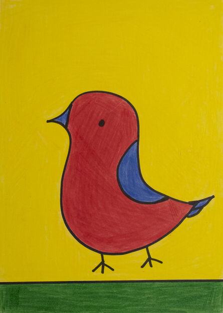 Jenny Chan, ‘Red and Blue Bird’, 2021
