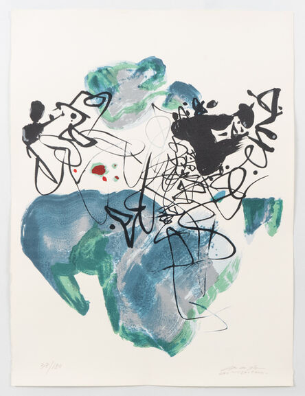 Chu Teh-Chun, ‘Paix Universelle 世界和平’, 1988