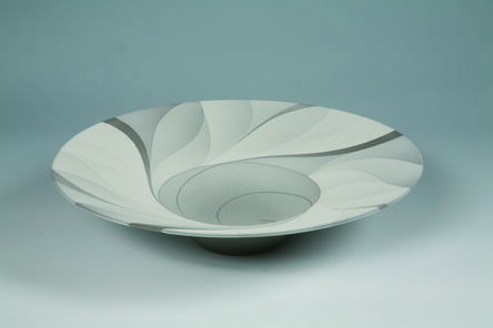 Tsuruta Yoshitaka, ‘Large Bowl - Monochrome Work 31’, 2013