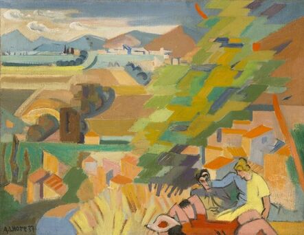 André Lhote, ‘La Vallée du Rhône, vue de Cliou’, 1939