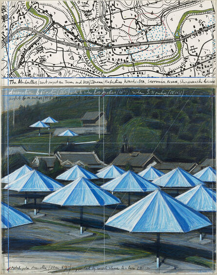 Christo, ‘Umbrellas (joint project for japan and USA) ’, 1988