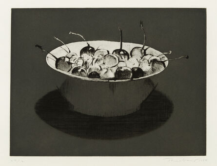 Wayne Thiebaud, ‘Dark Cherries’, 1986