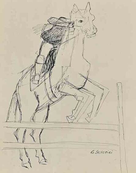 Gino Severini, ‘Horse at Merano ’, 1954
