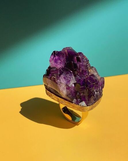 Francesca Grima, ‘Amethyst Crystal Ring’, 2019
