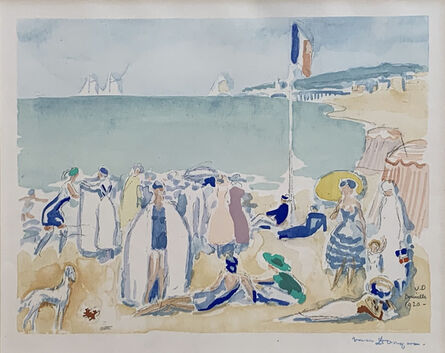 Kees van Dongen, ‘Deauville 1920, 'La Plage'’, 1931