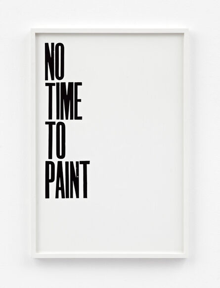 Pavel Büchler, ‘Honest Work (No Time)’, 2011
