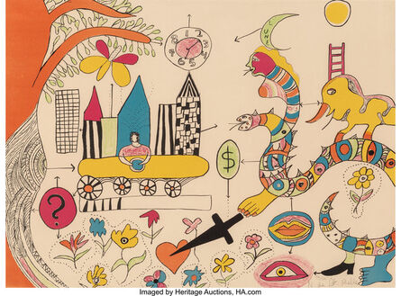 Niki de Saint Phalle, ‘Rêve d'une jeune fille’, c. 1970