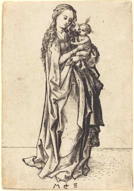 Martin Schongauer, ‘The Small Madonna and Child’, ca. 1480