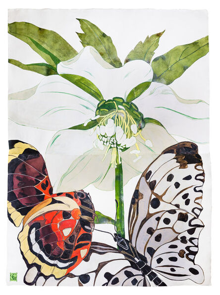 Sarah Graham, ‘Helleborus orientalis II’, 2019