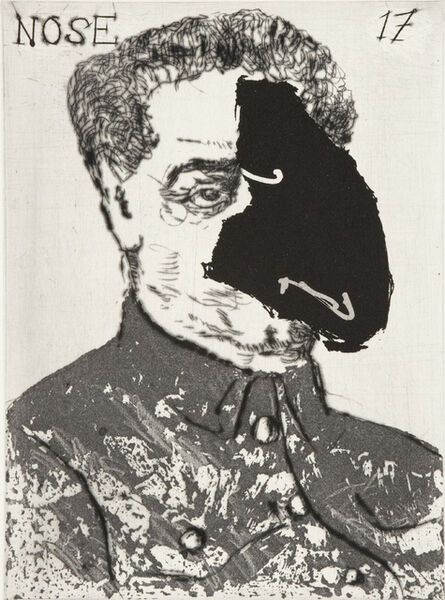 William Kentridge, ‘The Nose Opera (Nose 17)’, 2008
