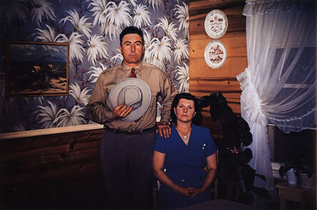 Guy Stricherz, ‘Americans in Kodachrome 1945-65, Dakota Couple, Rapid City, South Dakota.  Photographer: Guy Van Nice’, 1953