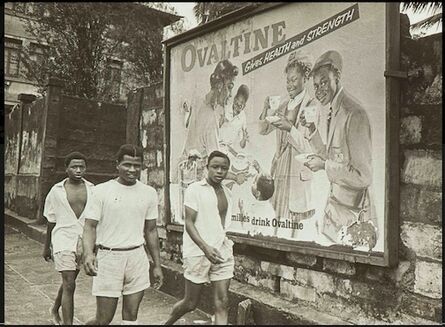 Ed van der Elsken, ‘Ovaltine. Billboard in Sierra Leone, Africa’, 1959