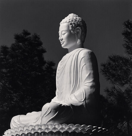 Michael Kenna, ‘White Buddha, Phuac Hoa Pagoda, Hue, Vietnam’, 2019