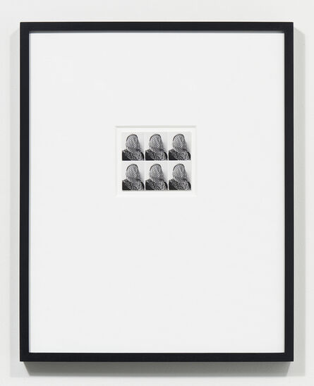 Stephanie Syjuco, ‘Applicant Photos (Migrants) #1 - 3’, 2017