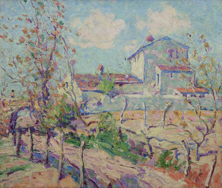 Arthur Garfield Dove, ‘Landscape (Cagnes-sur-Mer)’, 1908-1909