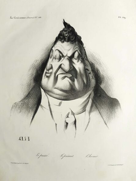 Honoré Daumier, ‘Le Passé, Le Présent, L’Avenir’, 1834