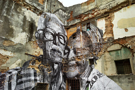 JR, ‘The Wrinkles of the City, La Havana, Rafael Lorenzo y Obdulio Manzano, 1 an après’, 2013